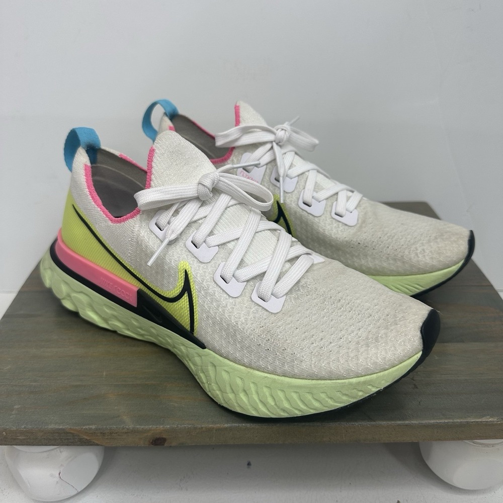 Nike Women's 11 React Infinity Run Flyknit Shoes Road Running Sneakers 90s